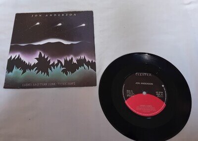 Jon Anderson - Easier Said Than Done - 1985 Vinyl Single