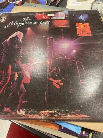 Johnny Winter And 'Live' (64289) 1971 6 Track UK Gatefold A1/B1 LP EX/VG+