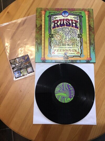 2004 RUSH Vinyl EP - FEEDBACK 2016 Remastered 200g Hard Rock, Blues & Psych