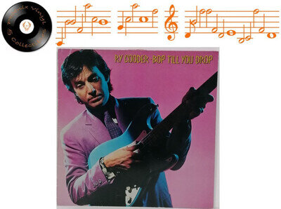 Ry Cooder Bop Till You Drop Vinyl LP + Insert - EX