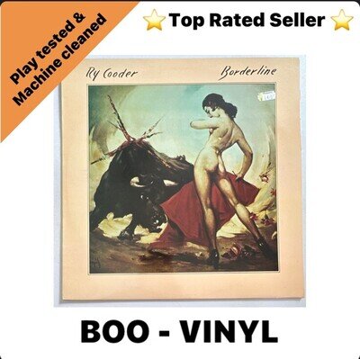 Ry Cooder Borderline Lp Vinyl Record Blues Rock Uk Issue EX / NM Condition