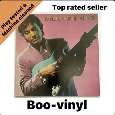 Ry Cooder Bop Till You Drop Warner Bros Lp Records K56691 NM / VG+