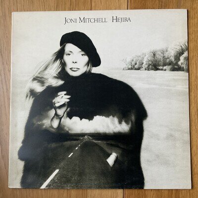 Joni Mitchell-Hejira 1976 UK Vinyl LP K53053 A1/B1