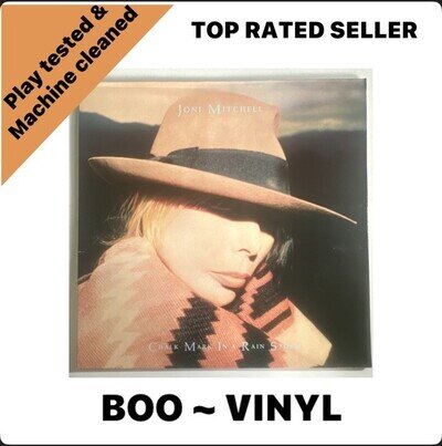 Joni Mitchell Chalk Mark In A Rain Storm Lp Vinyl Album NM / NM