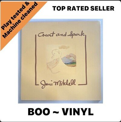 Joni Mitchell Court and Spark 12" LP Reprise Asylum As 53002 NM / EX