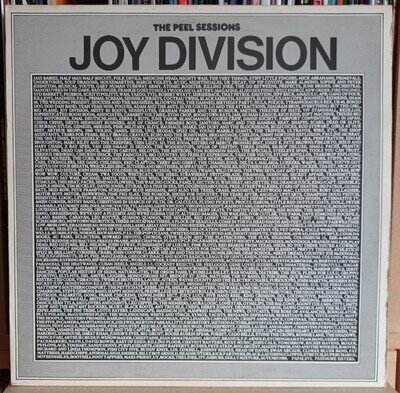 (32) Joy Division - The Peel Sessions 12" EP textured sleeve