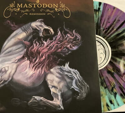 Mastodon - Remission LP 2019 Relapse – RR 6583-1 [Electric Blue w/ Purple] EX/EX