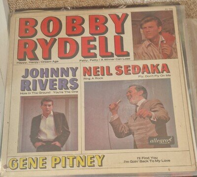 Bobby Rydell, Neil Sedaka, Johnny Rivers, Gene Pitney Lp