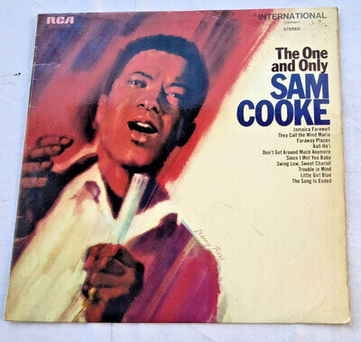 SAM COOKE "THE ONE AND ONLY" 1969 RCA UK VINYL LP