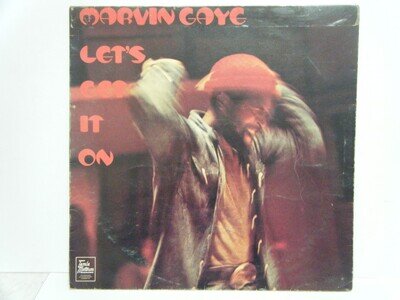 MARVIN GAYE, LETS GET IT ON . L P. 1973.