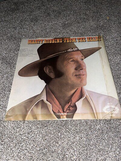 Marty Robbins - From The Heart - Used Vinyl Record -