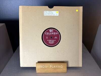 Marty Robbins The Story Of My Life Canada 1958 Shellac 78 Record 10” E