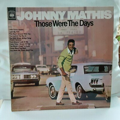 Johnny Mathis - Those Were The Days, Vinyl LP, CBS S63427, Stereo (1968)