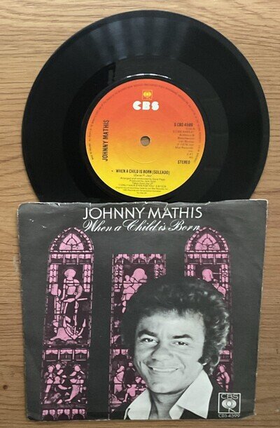 JOHNNY MATHIS - WHEN A CHILD IS BORN - 1976 CBS