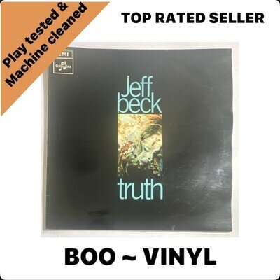 Jeff Beck Truth Stereo Vinyl LP Columbia SCX 6293 EX / VG