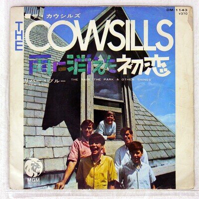 COWSILLS RAIN, THE PARK & OTHER THINGS / RIVER BLUE MGM DM1143 Japan VINYL 7