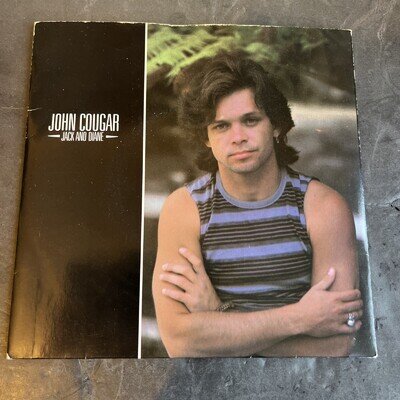 John Cougar Mellencamp - Jack And Diane - 7” Single - Ex / Vg - B 3