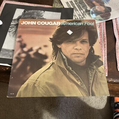John Cougar (Mellencamp): American Fool, Riva RVL-7501, 1982, EX/EX
