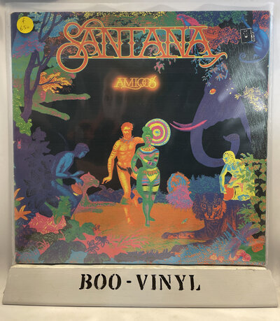 Santana Amigos Gatefold LP Album Vinyl Record CBS86005 DUTCH ISSUE VG+ / EX