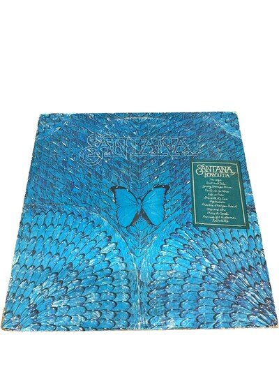 Santana Borboletta Vinyl Record LP Classic Rock Album 33 RPM