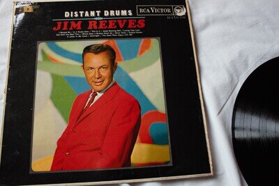 LP Jim Reeves Fistant Drums 1966 RCA release