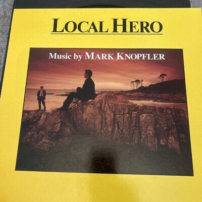 MARK KNOPFLER (DIRE STRAITS) LOCAL HERO VINYL ALBUM Vg+vg+ A1B1