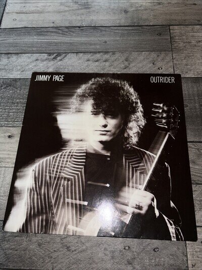 Jimmy Page - Outrider - 12" Vinyl Record LP - 1988 Geffen EU 1st Run Complete