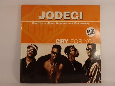 JODECI CRY FOR YOU (306) 4 Track 12" Single including Picture Sleeve MCA