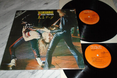 THE SCORPIONS TOKYO TALES 12" VINYL LP RECORD DOUBLE ALBUM 1878 RCA NL 28331 2