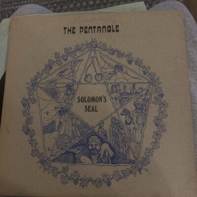 Pentangle Solomon's Seal Very Good+ Vinyl LP Record Album K44197 Vg+vg+A4b4