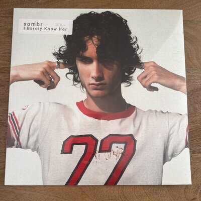 sombr | I Barely Know Her | Vinyl LP - Ruby Red