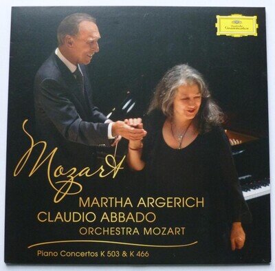 Martha Argerich Mozart Piano Concertos K503 & K466 LP Deutsch Grammophon 0028...