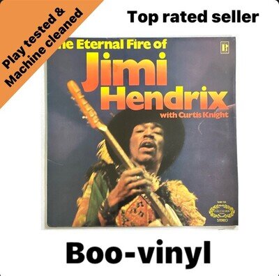 Jimi Hendrix - The Eternal Fire of with Curtis Knight - UK Vinyl LP SHM 732 Ex