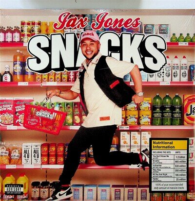 JAX JONES Snacks 2-LP (NEW 2019 Vinyl) ft Bebe Rexha/Demi Lovato/Jess Glynne