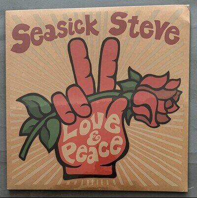 Seasick Steve - Love & Peace Vinyl New/Sealed
