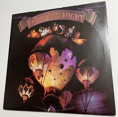 Three Dog Night ‎– Around The World With Three Dog Night Vinyl Record 2XLP