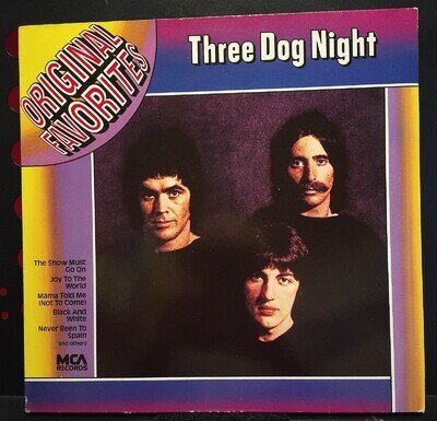 Three Dog Night "Original Favourites" 12" Vinyl LP Compilation (German) **VGC**