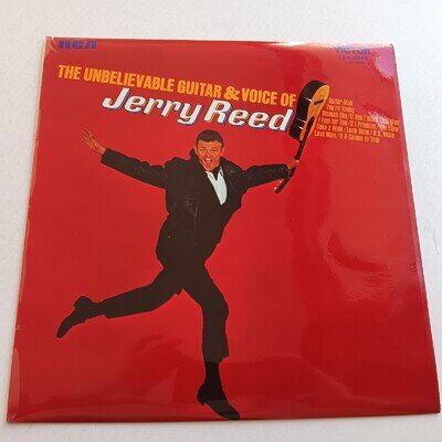 Jerry Reed / The Unbelievable Guitar & Voice 1971 VINYL LP / EX / FAST POST