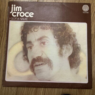 JIM CROCE - I GOT A NAME - Vinyl LP Vertigo 6360 702 Textured Sleeve EX/G