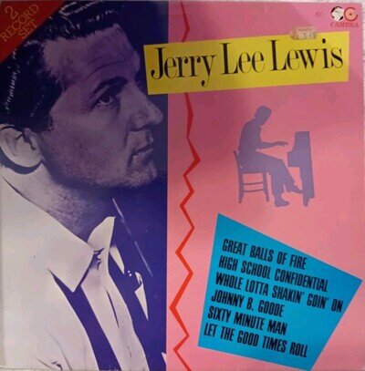 VINYL RECORD Jerry Lee Lewis Double LP
