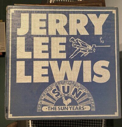 Jerry Lee Lewis The Sun Years Vinyl Box Set Rock Sun Records