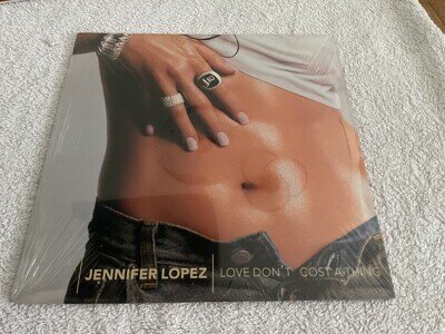 JENNIFER LOPEZ LOVE DON’T COST A THING 12" VINYL RECORD SINGLE NEW SEALED JLO
