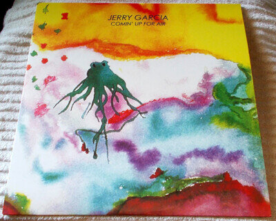 JERRY GARCIA - COMIN' UP FOR AIR 10/16/85 LIVE CATALYST CLUB LTD GREEN CV 2-LP