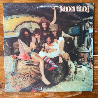 James Gang – Bang – Blues Rock-Hard Rock Vinyl LP – Tommy Bolin – OG