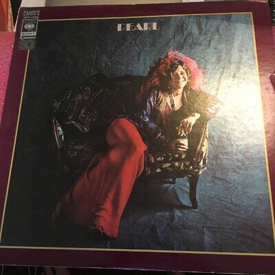 JANIS JOPLIN PEARL JAPANESE QUADROPHONIC VINYL LP RECORD INSERT UNCUT BOOKLET