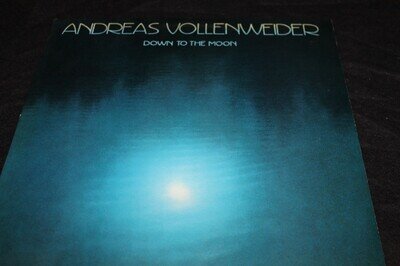 ANDREAS VOLLENWEIDER DOWN TO THE MOON STEREO RECORD ALBUM WITH INSERT