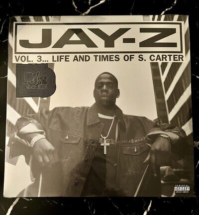 Jay-Z Vol. 3: Life and Times of S. Carter 2x12" Vinyl Record Rare 2014 Reissue
