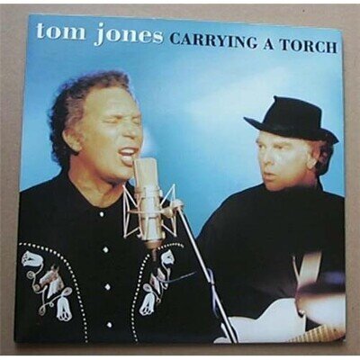 TOM JONES CARRYING A TORCH 7" P/S - PRODUCED BY VAN MORRISON UK