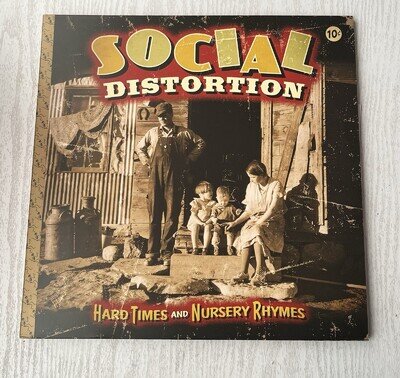 Social Distortion Hard Times Double Vinyl Record Store Day 2012 Orange Marbled