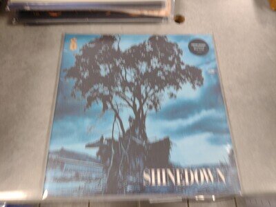 Leave a Whisper by Shinedown Blue Translucent Vinyl Record, 2021 New Sealed